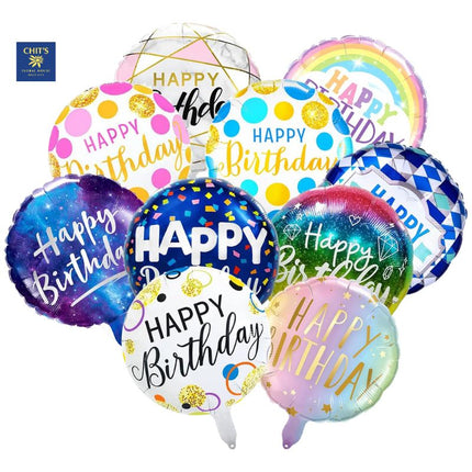 Happy Birthday Foil Balloon – 18 Inches