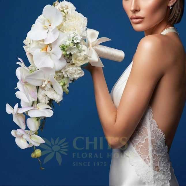 cascade-orchid-wedding-bouquet-phalaenopsischitsfloralhousemodel