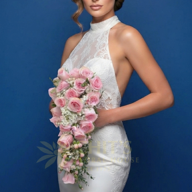 cascade-rose-bridal-bouquet-weddingchitsfloralhousemodel