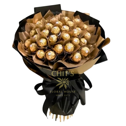 Bouquet of 24 Ferrero Rocher chocolates