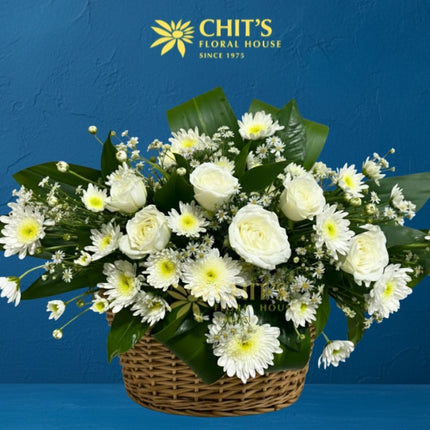 Heavenly Comfort Basket by Chits Floral House
