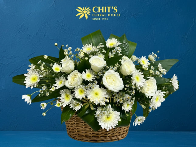 Heavenly Comfort Basket by Chits Floral House