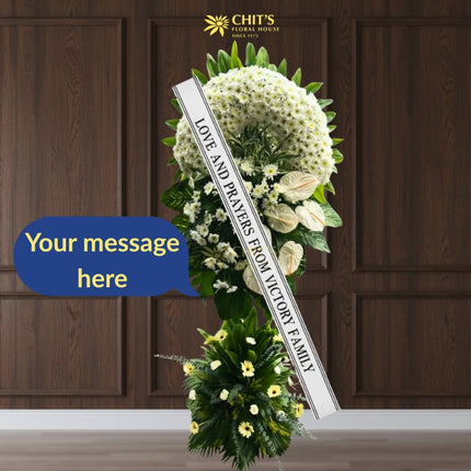 Funeral Layers Layers of Remembrance Funeral Flowers | Chits Floral House