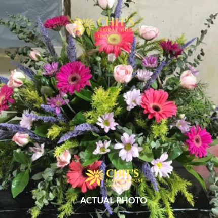 The Gentle Solace – Lily &amp; Rose Sympathy Basket