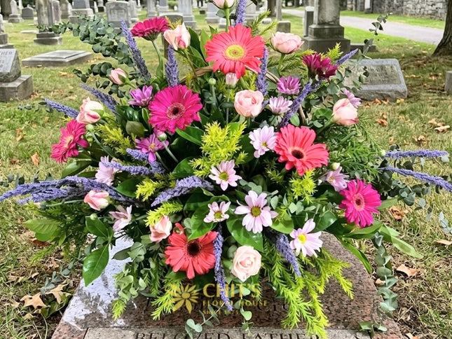 The Gentle Solace – Lily &amp; Rose Sympathy Basket