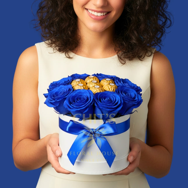 Blue Velvet Indulgence