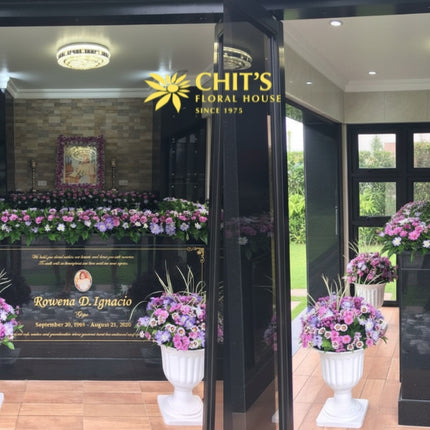 Turnkey Mausoleum Floral Set-Up