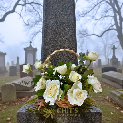 Rose Garden of Remembrance Basket