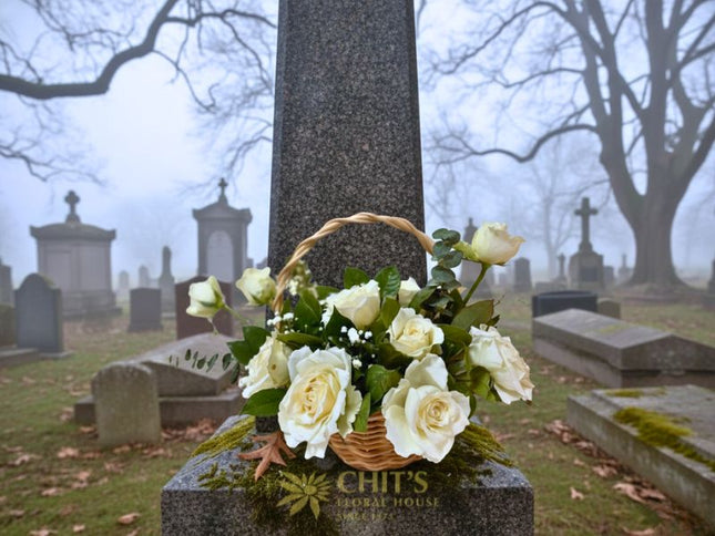 Rose Garden of Remembrance Basket